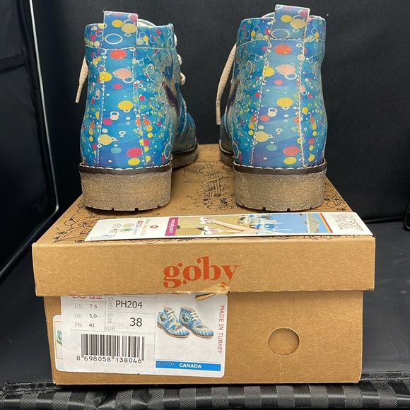 BNIB GOBY Butterly design Ankle boots sizes - Picture 5 of 9